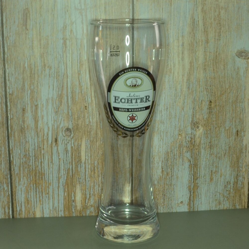 Julius Echter Weissbier German Beer Glass Barware Accessories Drinkware